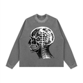 Unisex Vintage Wash Boxy  Waffle T-Shirt