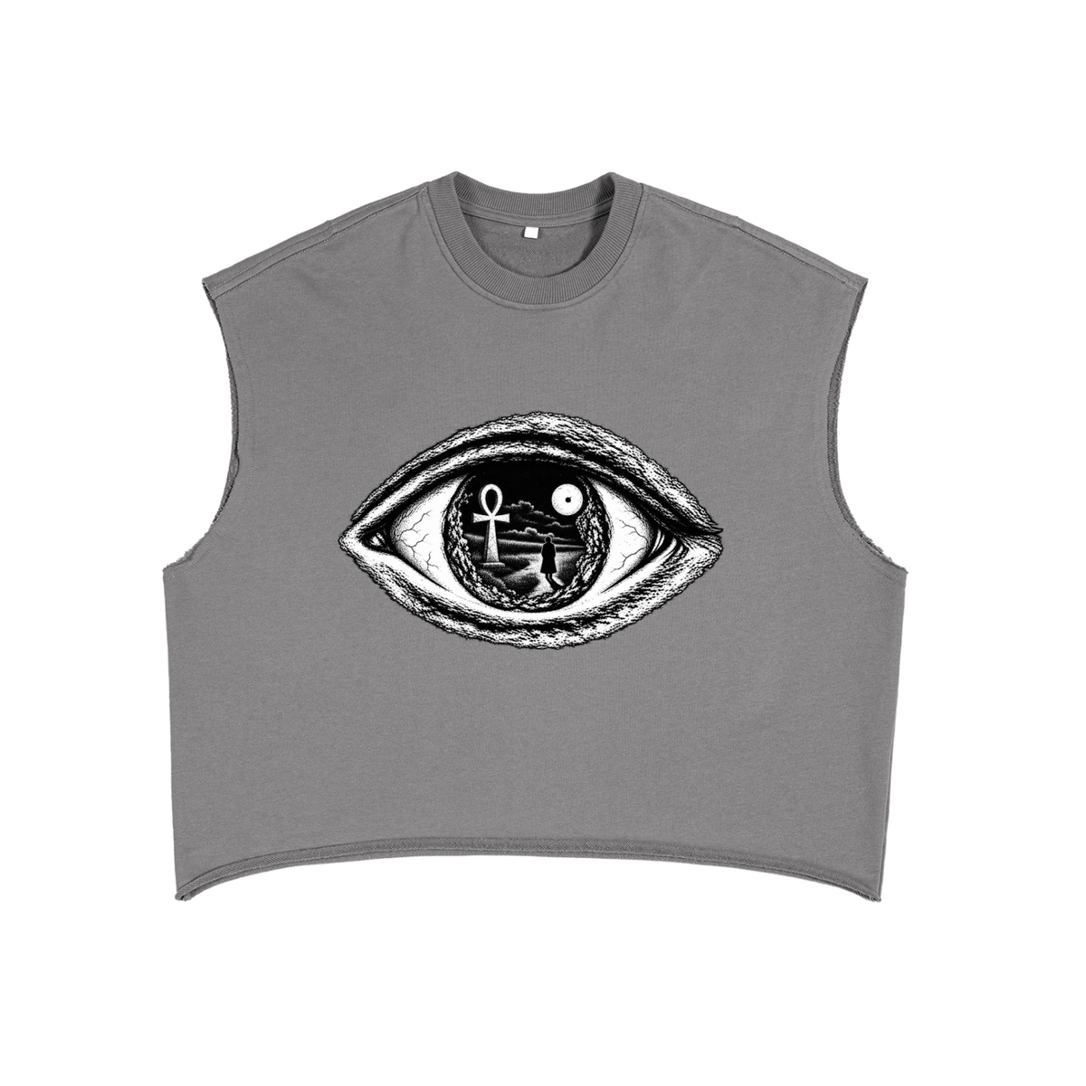 French Terry Boxy Tank Top