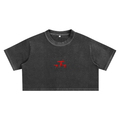 Woman Triple 7 Crop Top