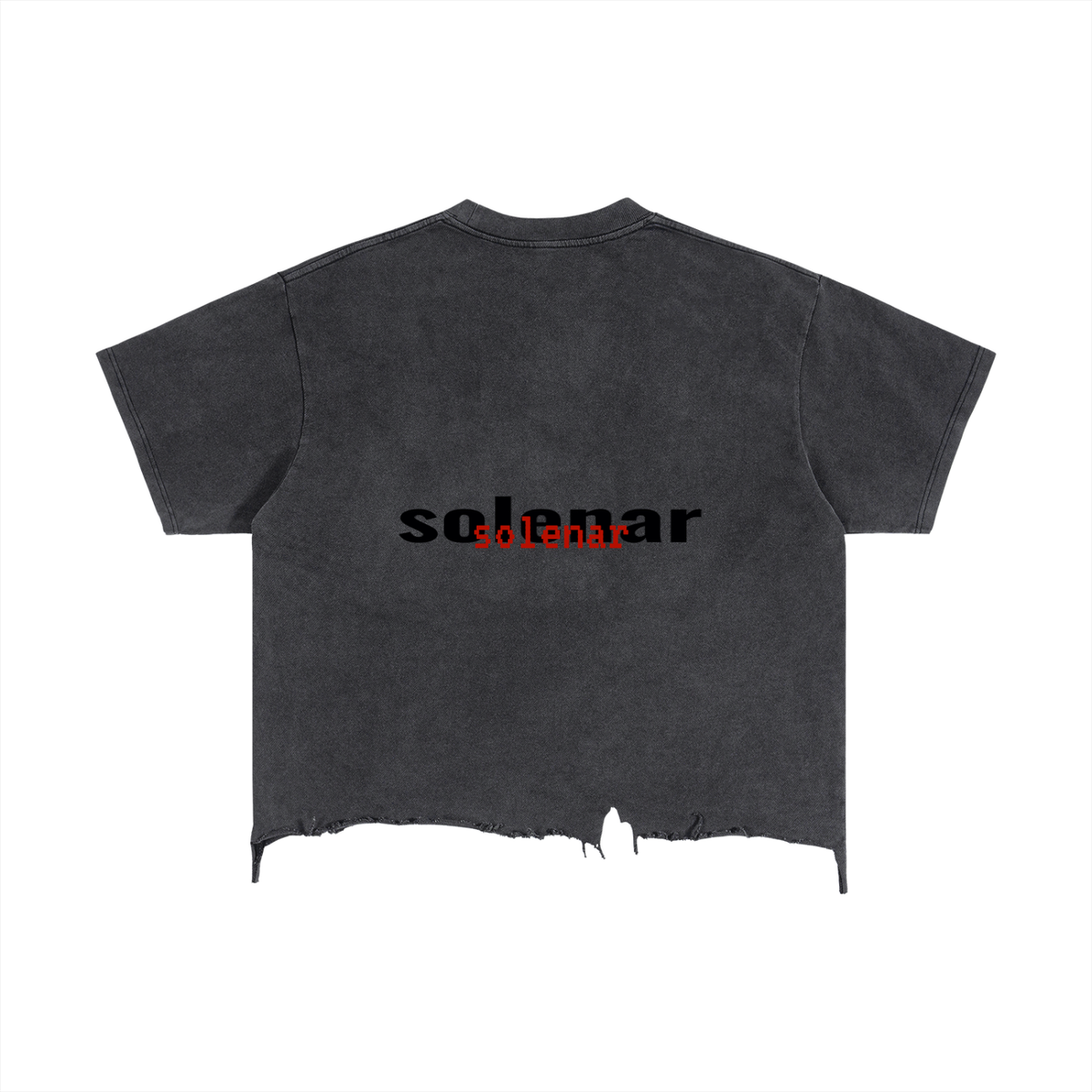 Do Not Fear Distressed Hem T-Shirt
