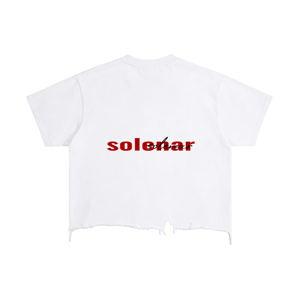 War With Waves Distressed Hem T-Shirt