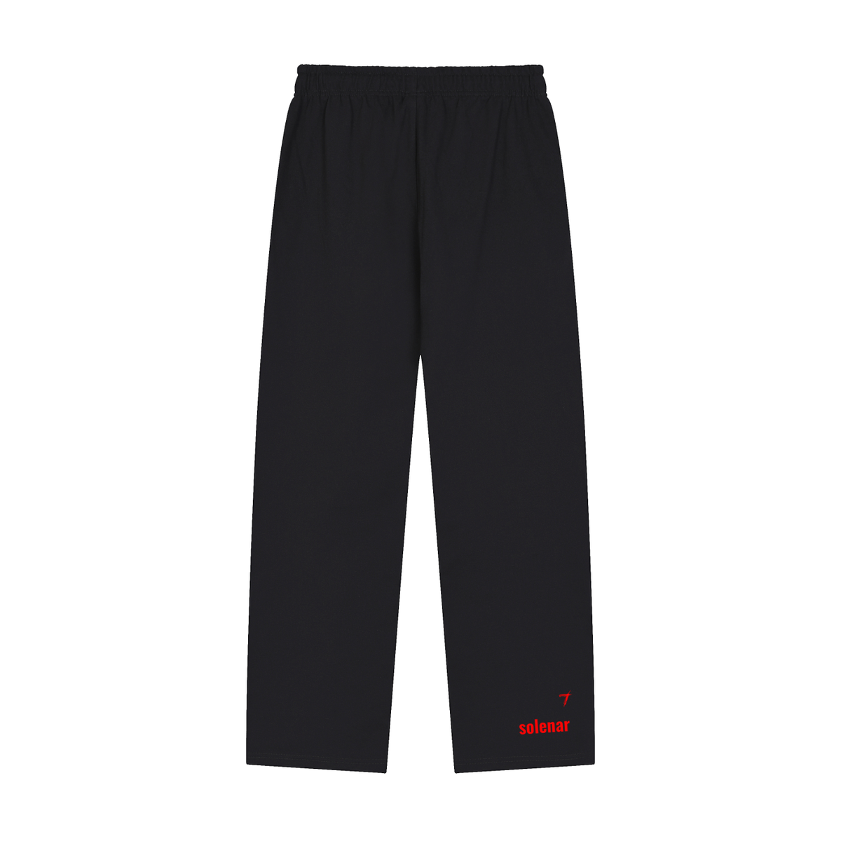 Ankh Solid Color Straight-Leg Sweatpants