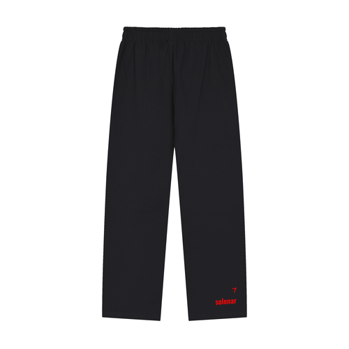 Ankh Solid Color Straight-Leg Sweatpants