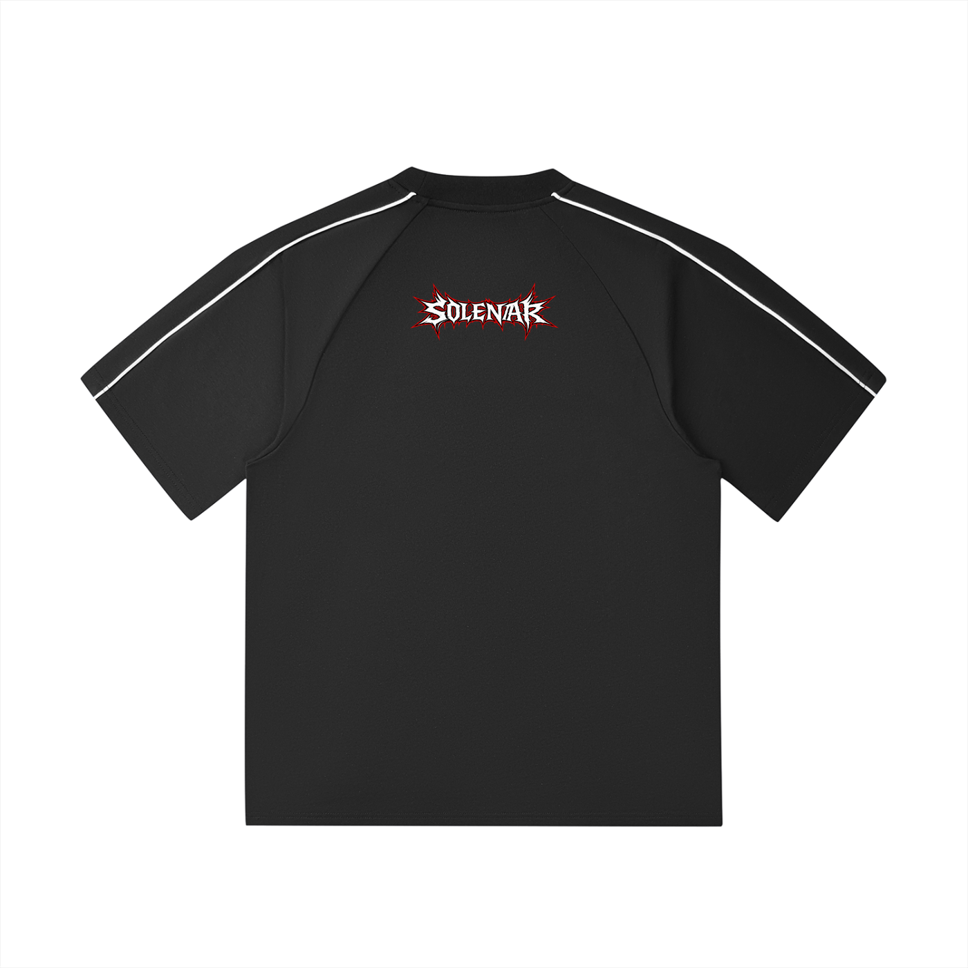 Contrast Stitch Raglan T-Shirt