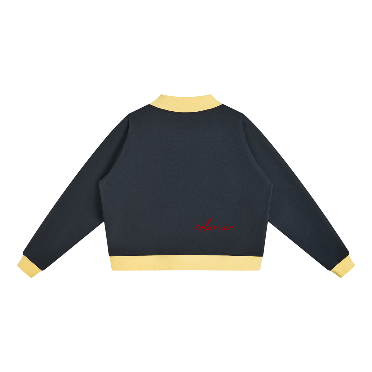 Women’s Mock Neck Crewneck Sweatshirt