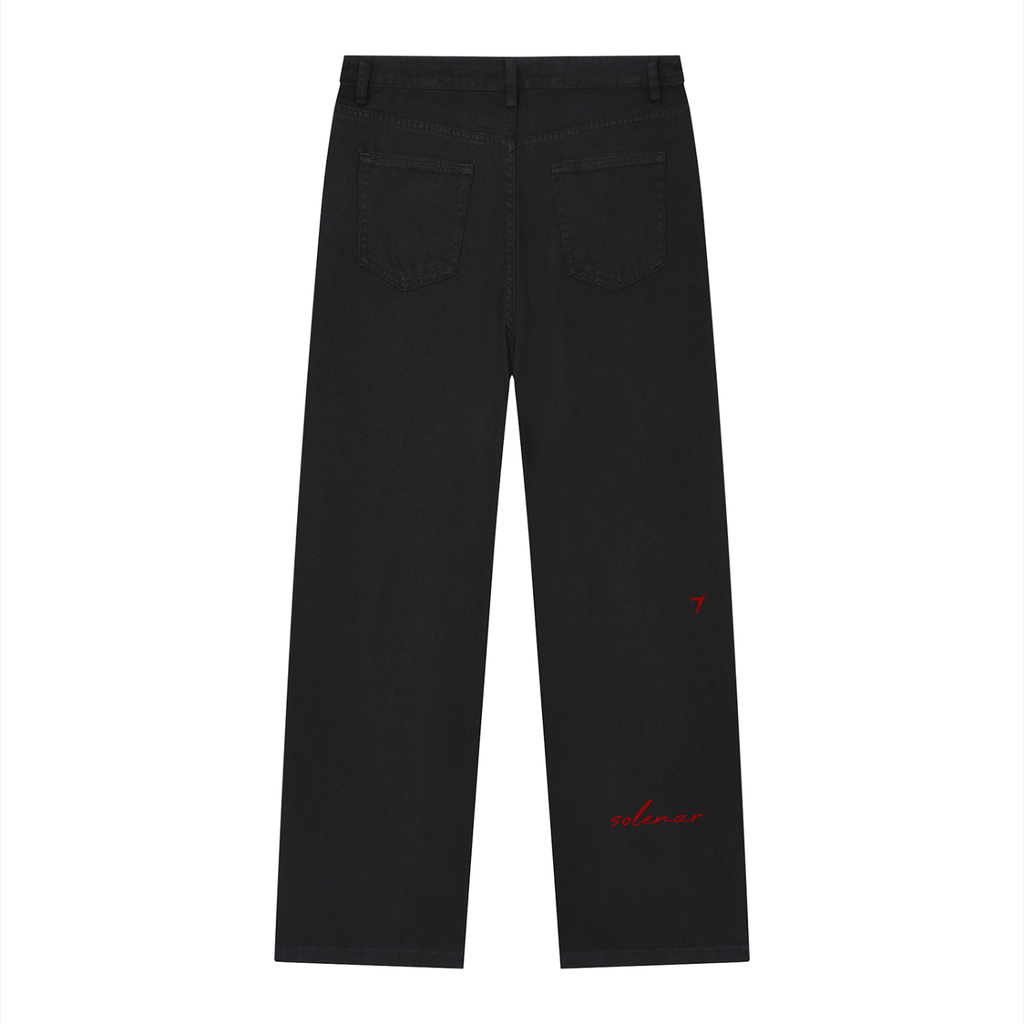 Men’s Vintage Wash Straight Leg Jeans