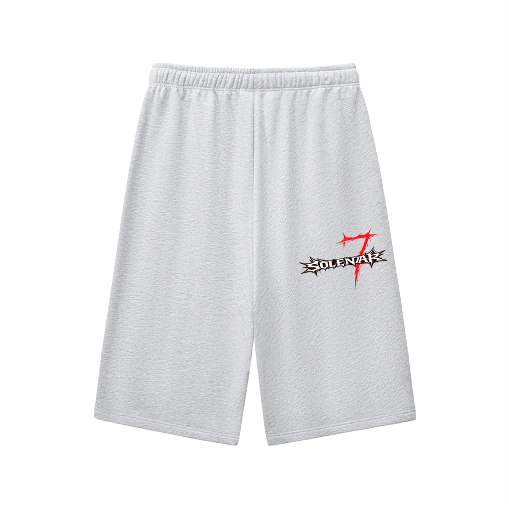 Relaxed Drawstring Three-quarter Sweatpants