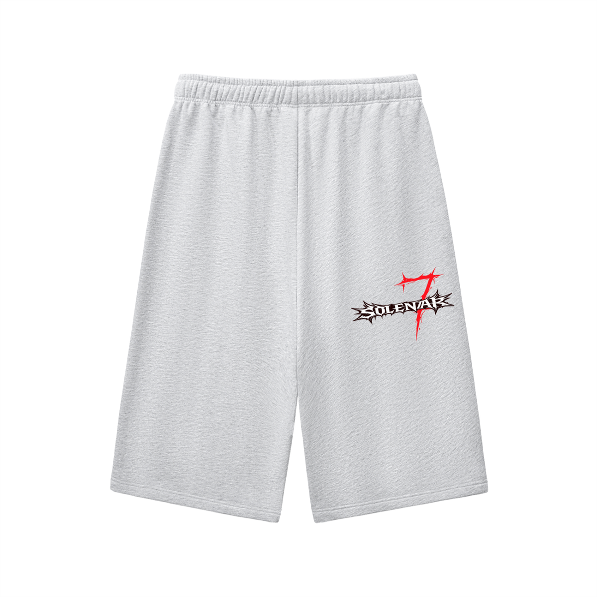 Relaxed Drawstring Three-quarter Sweatpants