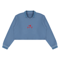 Women’s Crop Collared Sweatshirt