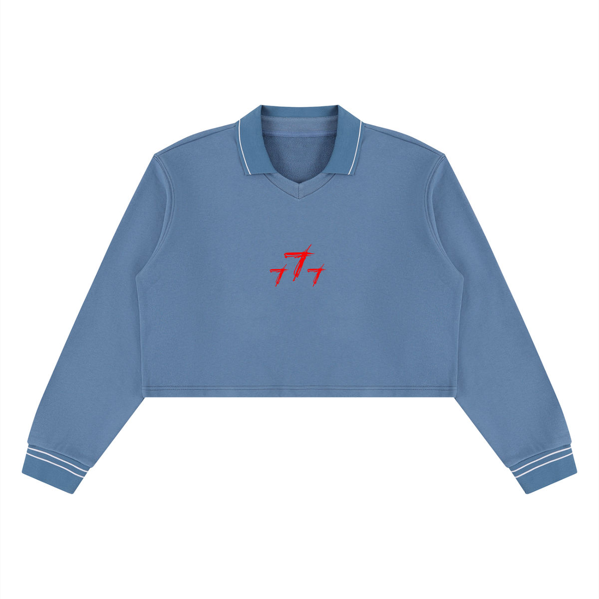 Women’s Crop Collared Sweatshirt
