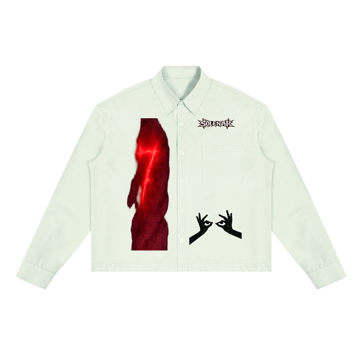 Unisex Boxy Long Sleeve Shirt