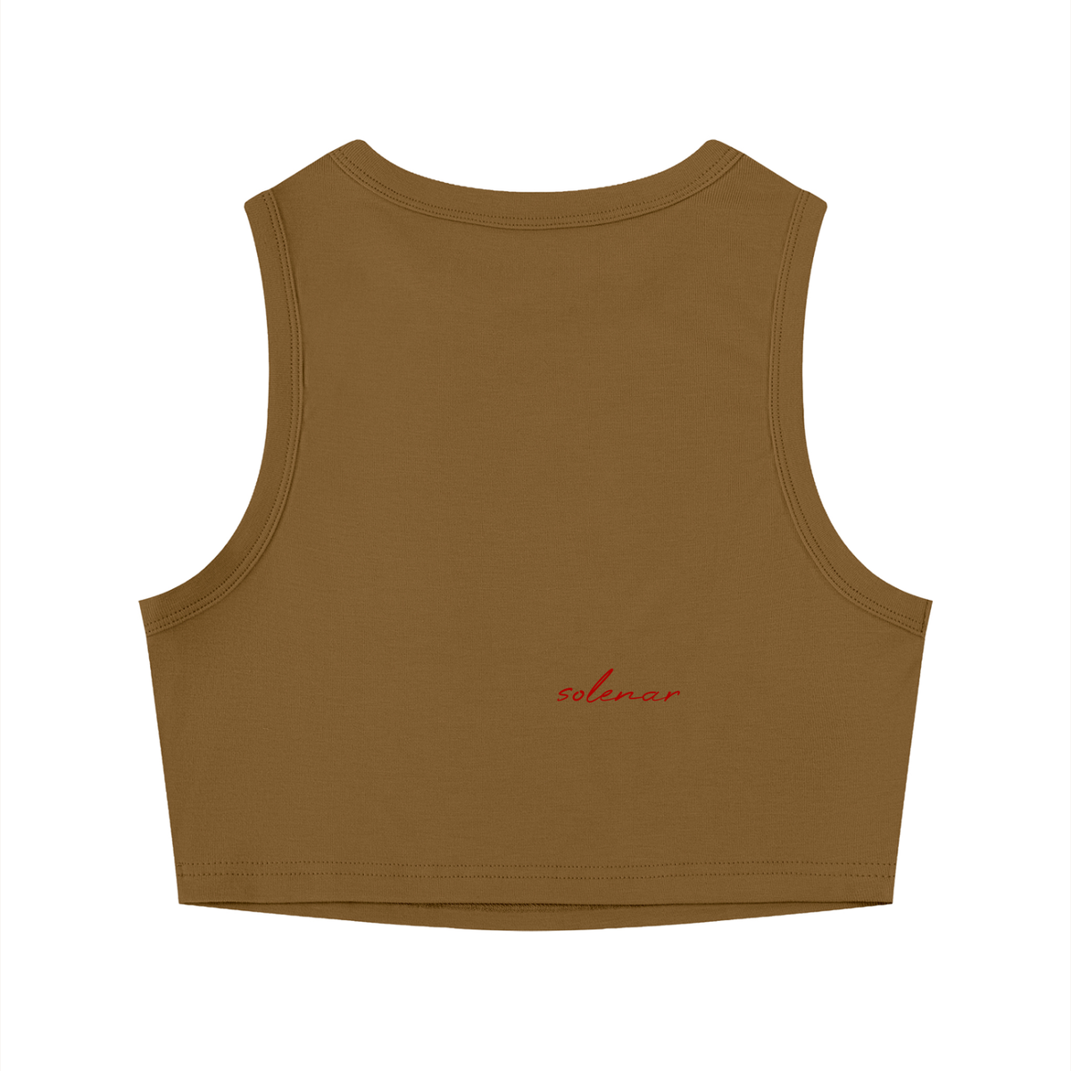 Women's Tight Crewneck Crop Tank Top