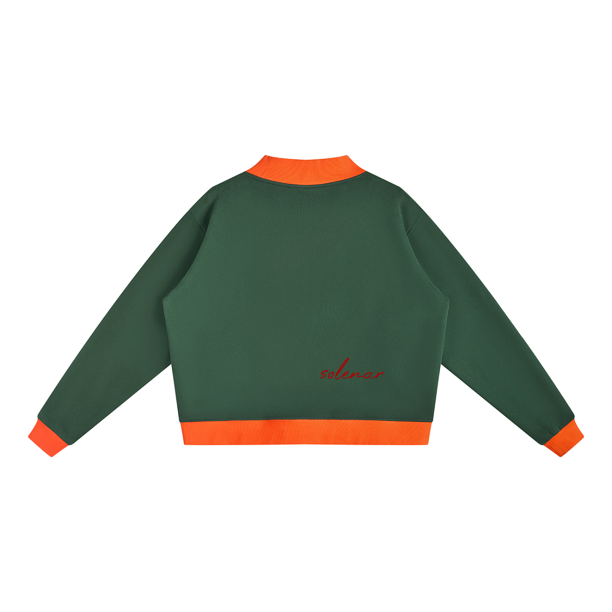 Women’s Mock Neck Crewneck Sweatshirt