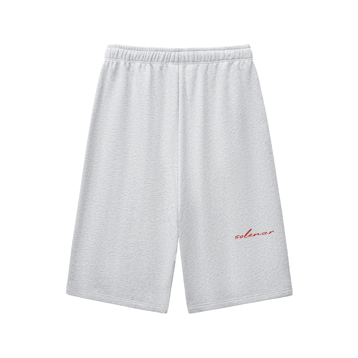 Relaxed Drawstring Three-quarter Sweatpants