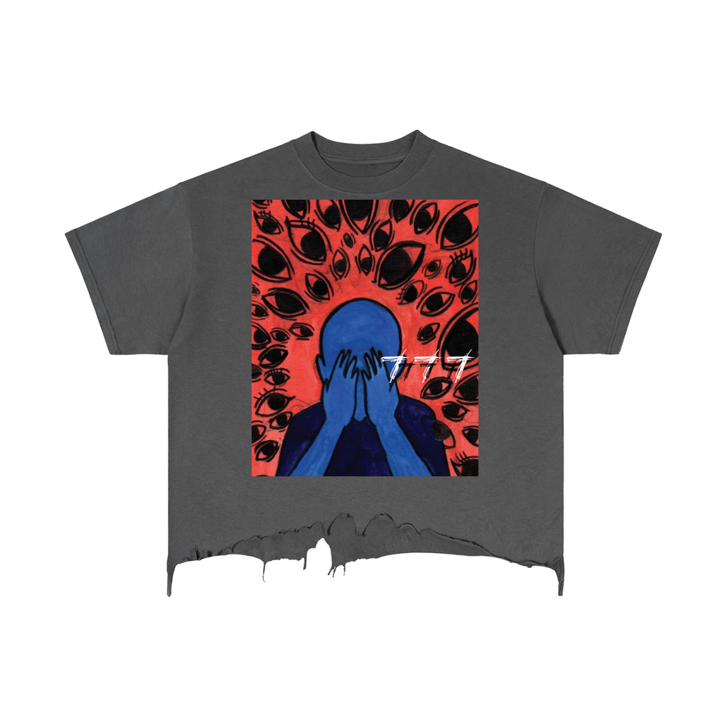 Solitude Distressed Hem T-Shirt