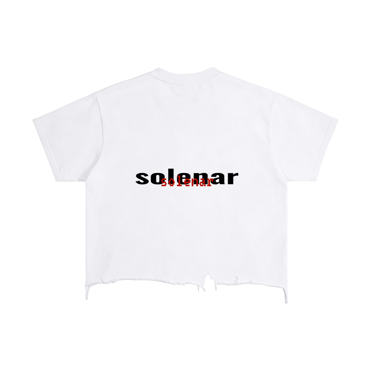 Do Not Fear Distressed Hem T-Shirt