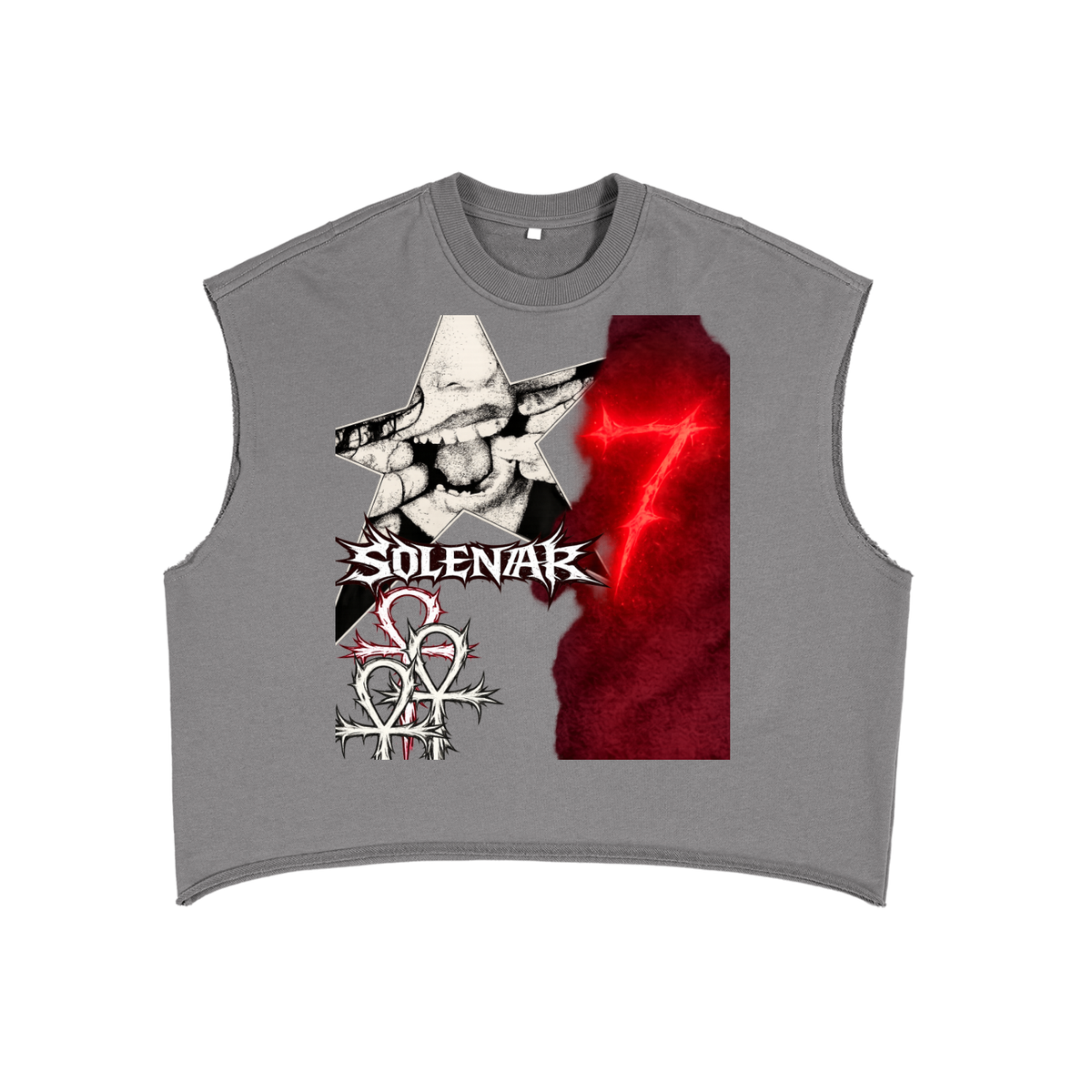 French Terry Boxy Tank Top