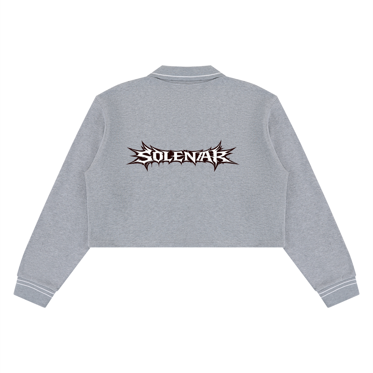 Women’s Crop Collared Sweatshirt