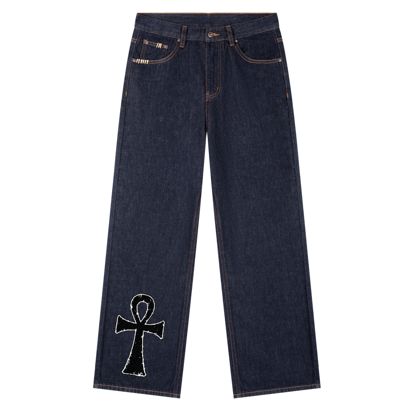 Heavyweight Straight Leg Denim Jeans