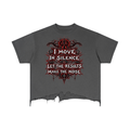 Stoic Vintage Wash Boxy Distressed Hem T-Shirt