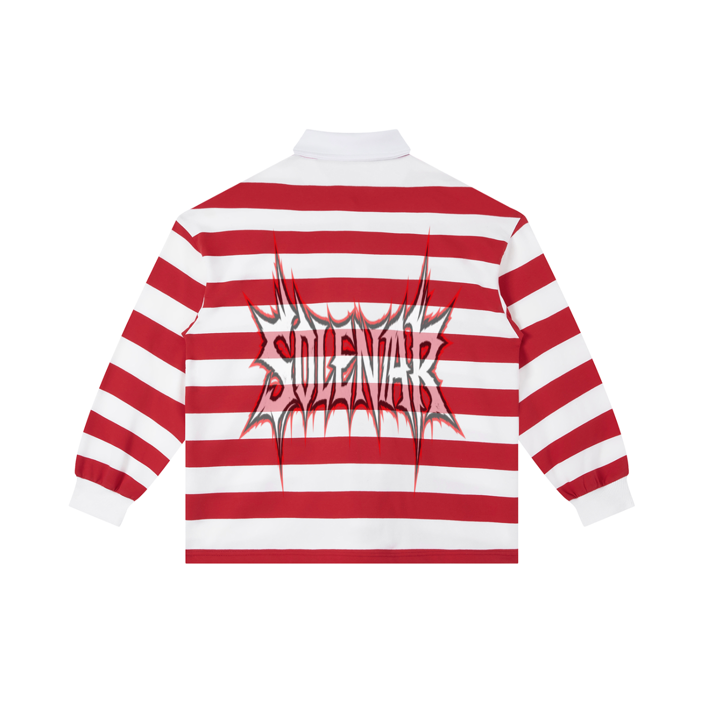 Color Block Stripe Polo Shirt