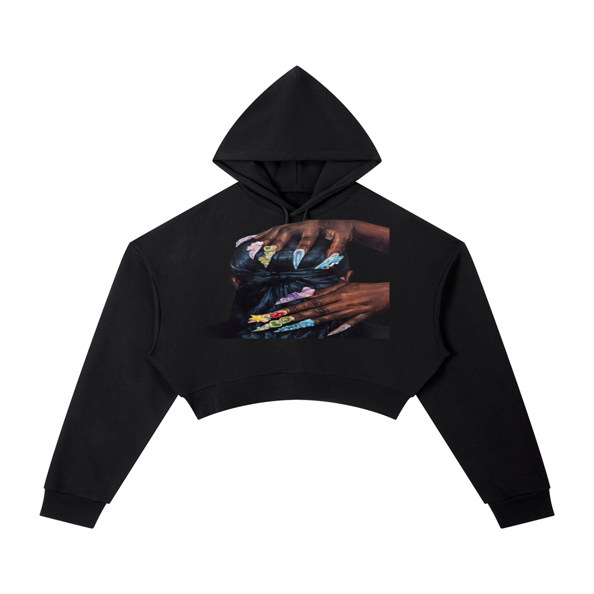 Woman's Essential Cropped Hoodie