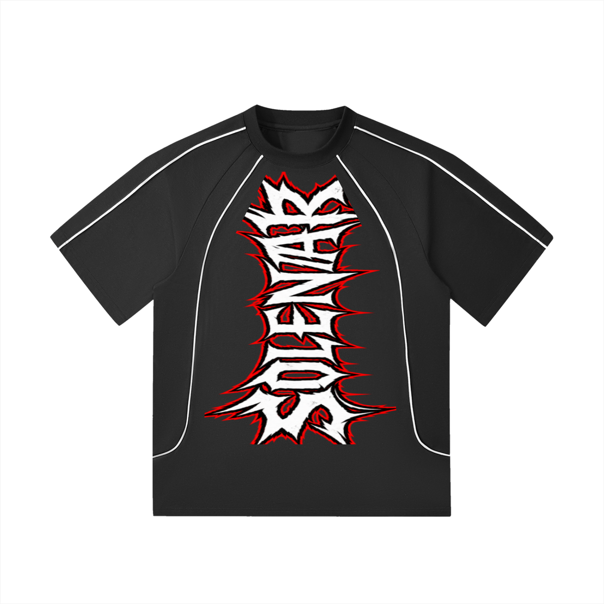 Contrast Stitch Raglan T-Shirt