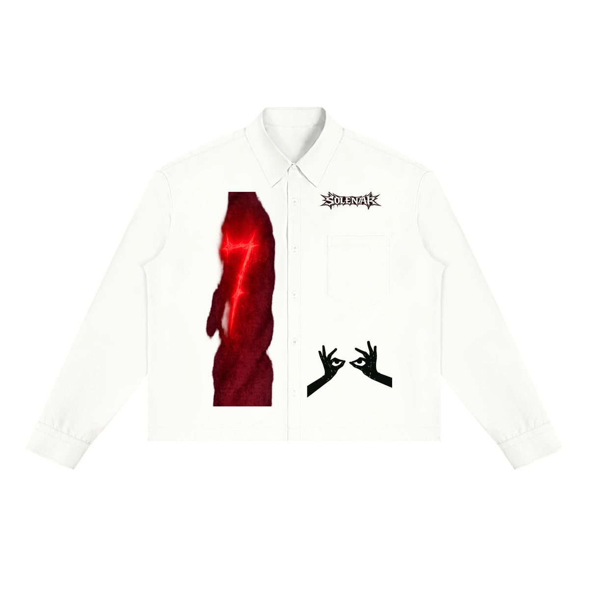 Unisex Boxy Long Sleeve Shirt
