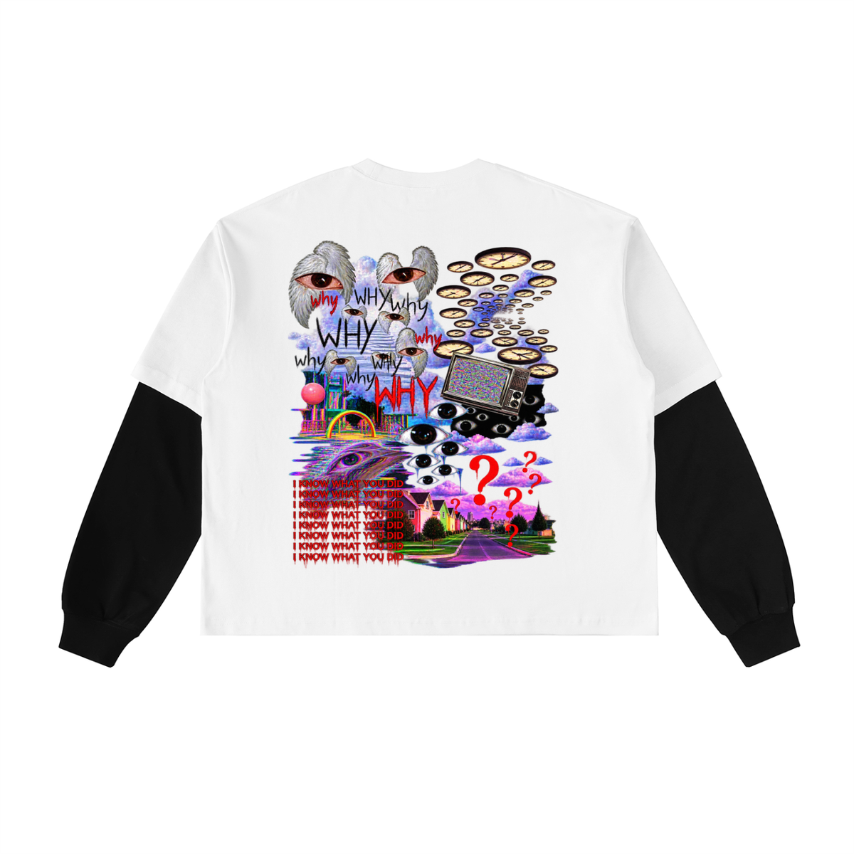INSERT NAME Sleeve Cotton T-Shirt