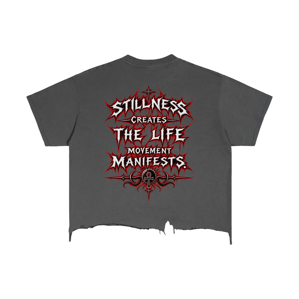 Stoic Vintage Wash Boxy Distressed Hem T-Shirt