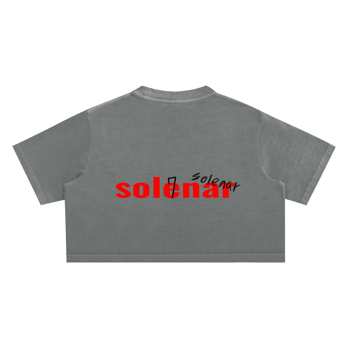 Woman's Snow Washed Crop Top