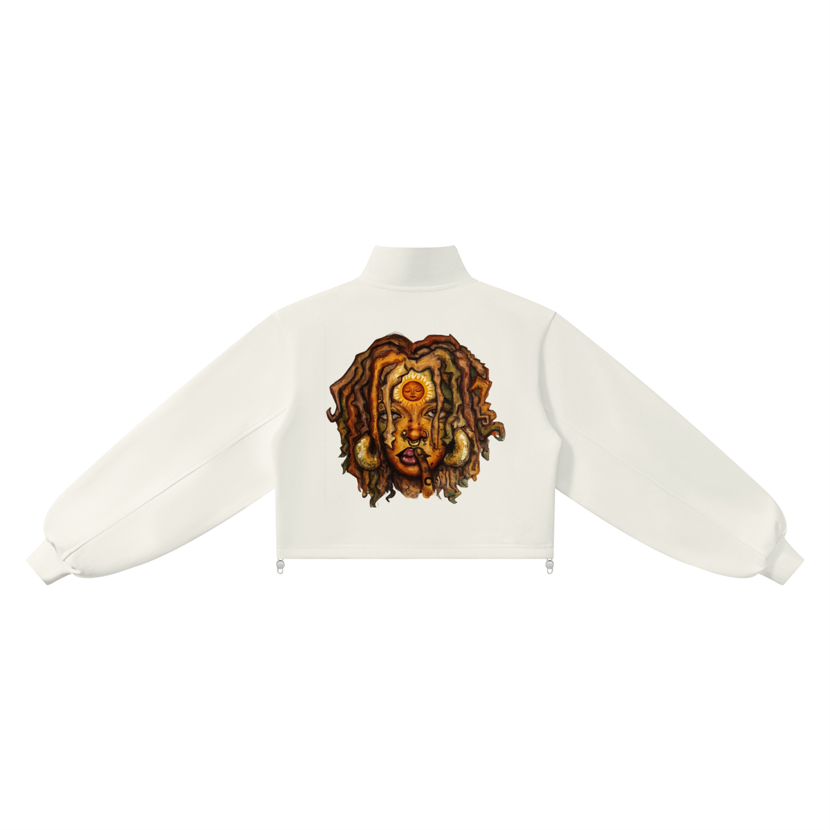 Women’s Mock-Neck Quarter-Zip Sweatshirt
