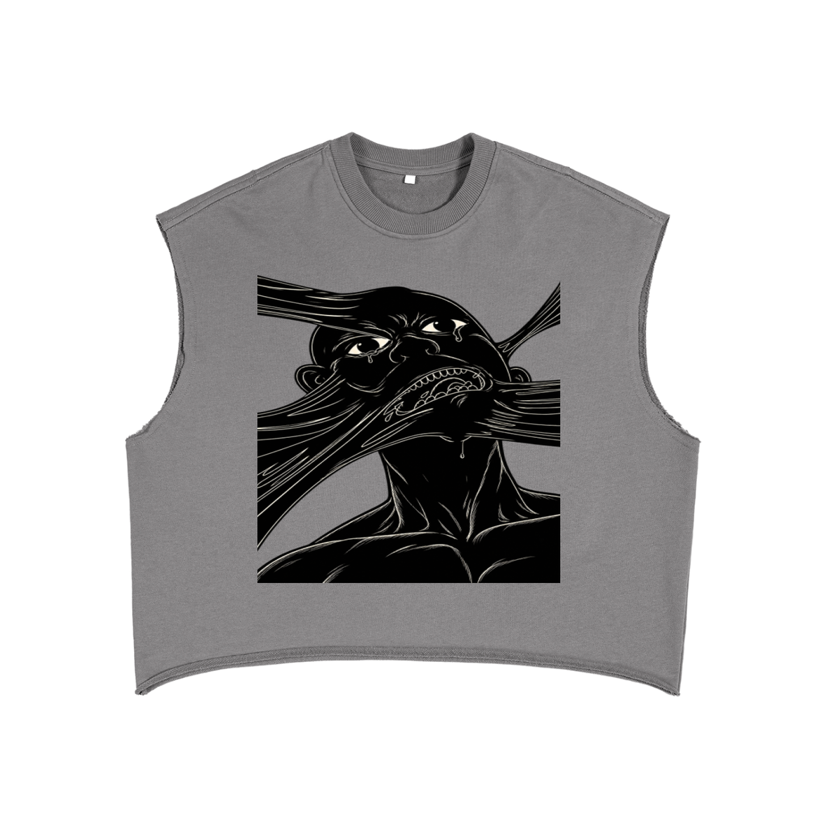 French Terry Boxy Tank Top