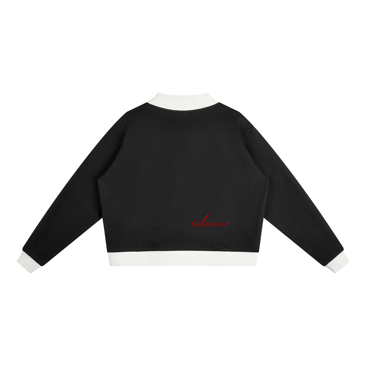 Women’s Mock Neck Crewneck Sweatshirt