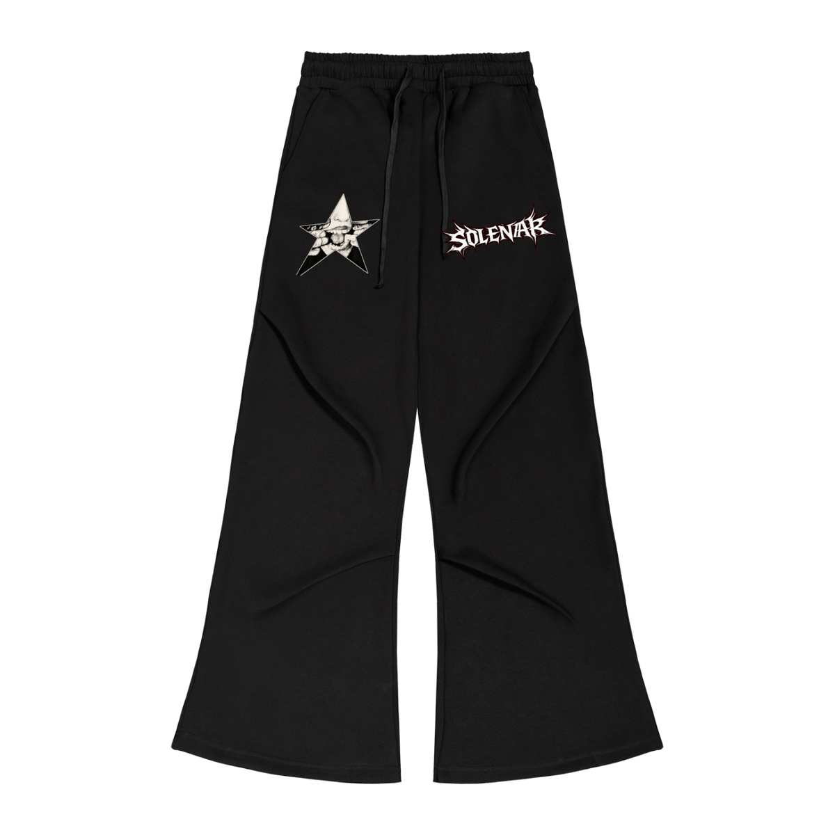 Wide Leg Drawstring Sweatpants