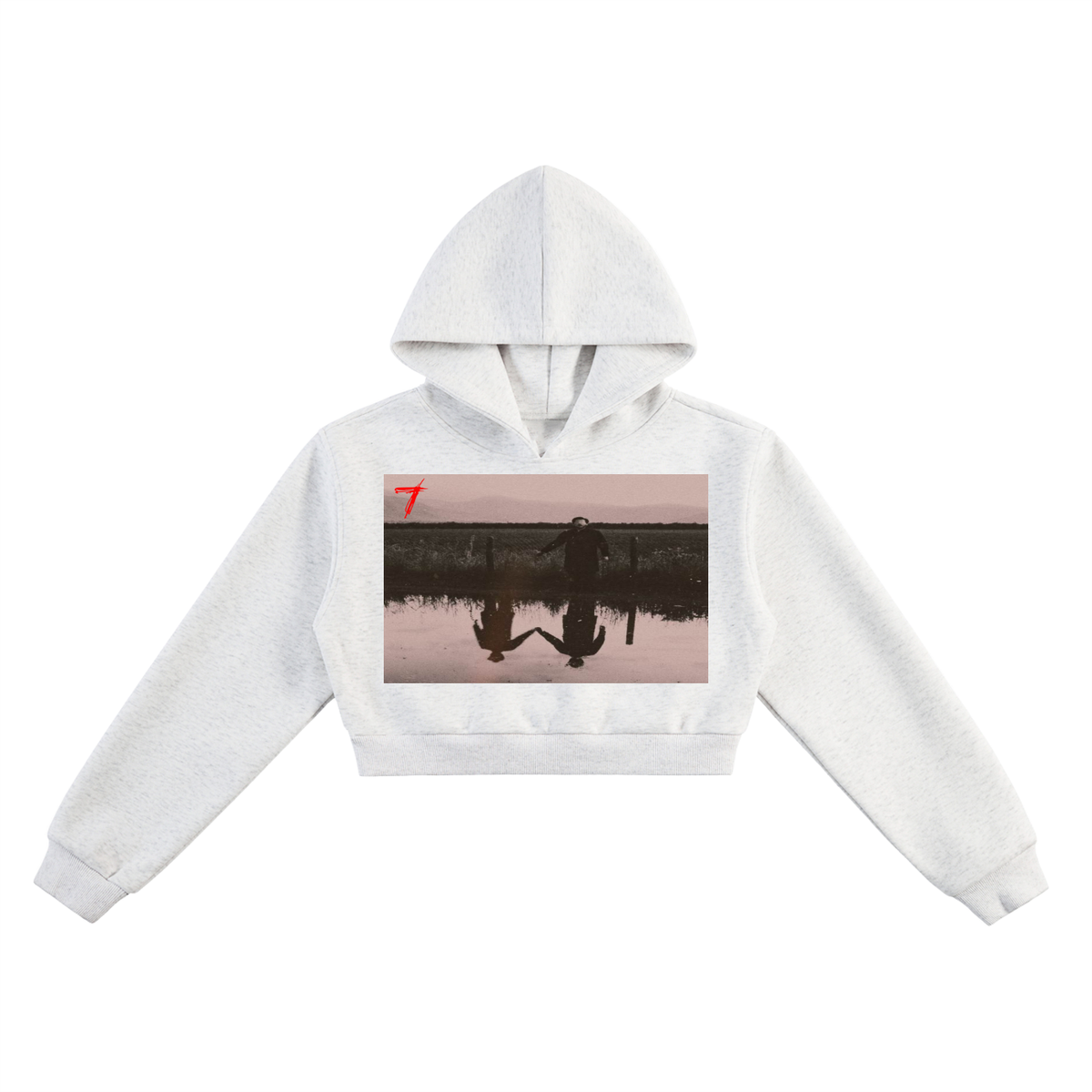 Woman Essential Cropped Hoodie
