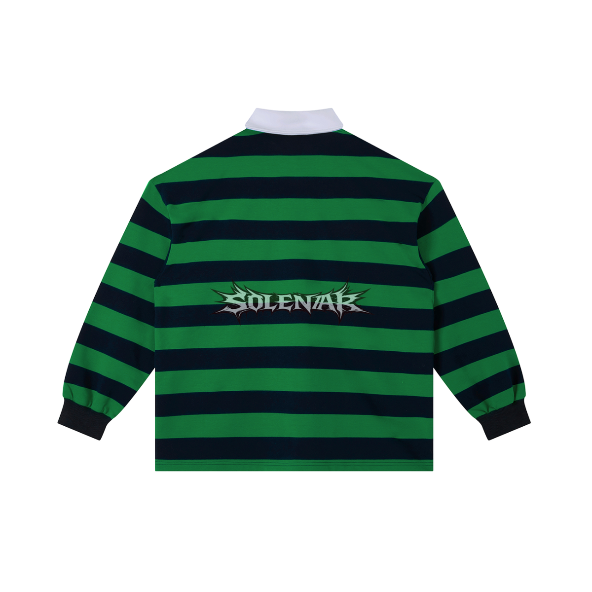 Color Block Stripe Polo Shirt