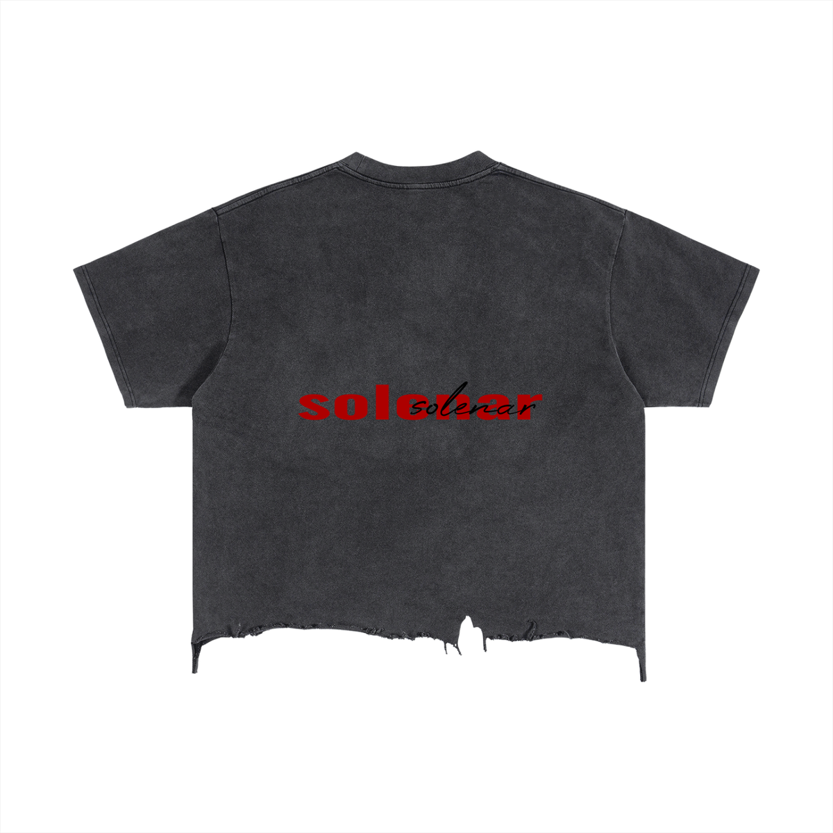 War With Waves Distressed Hem T-Shirt