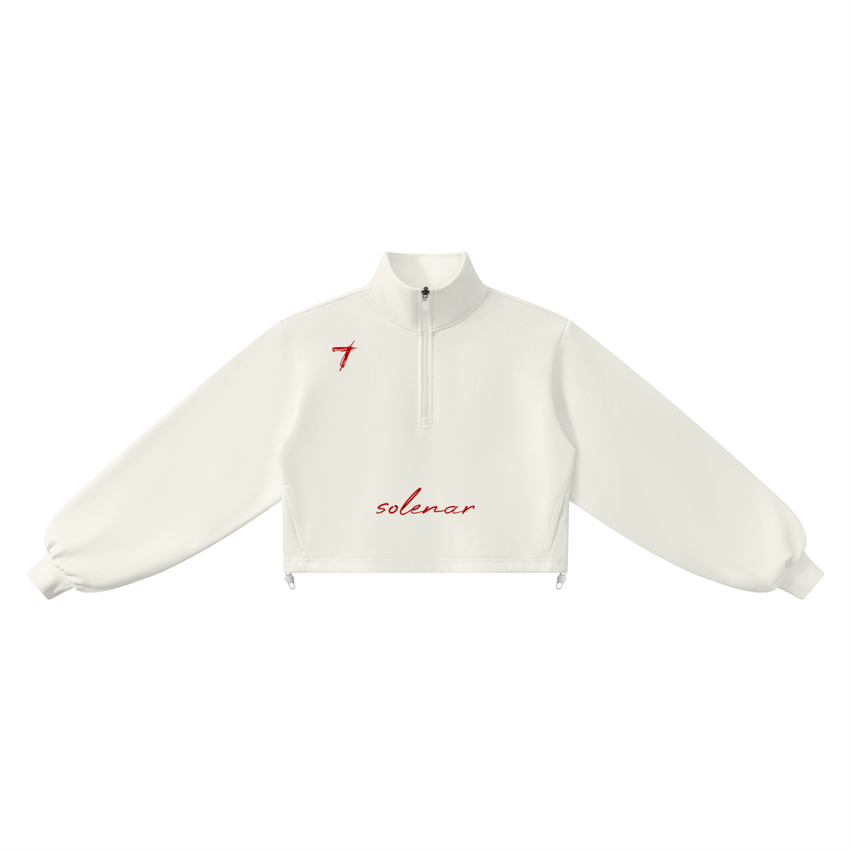 Women’s Mock-Neck Quarter-Zip Sweatshirt